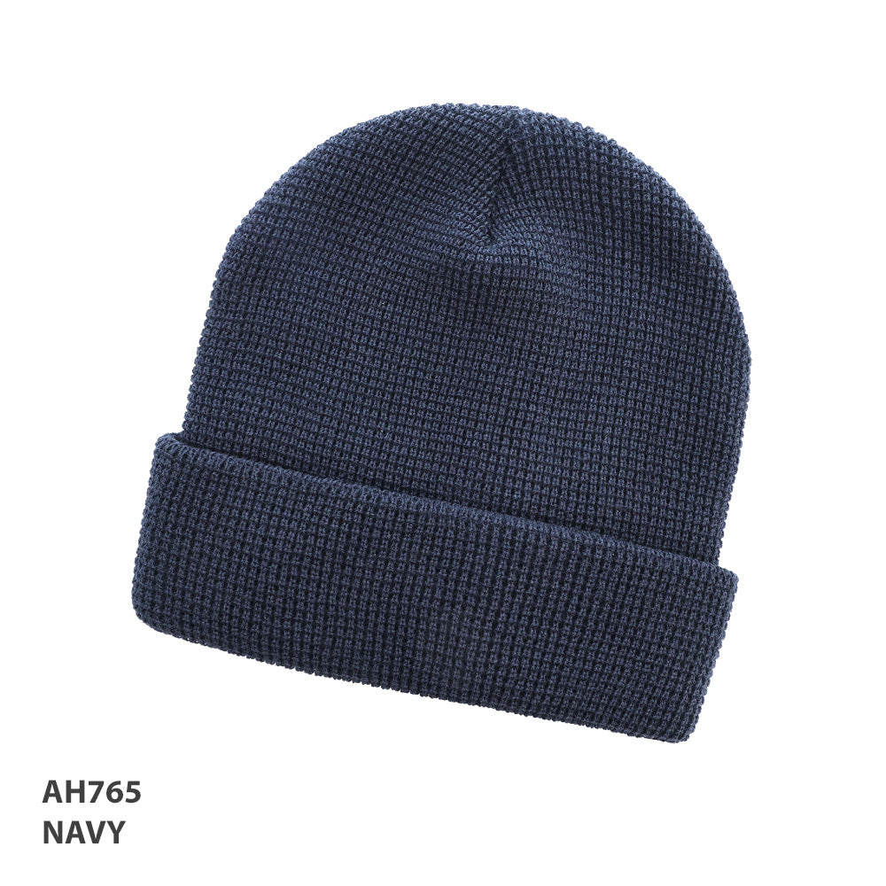 AH765 Grid Knit Beanie - GRACE COLLECTION