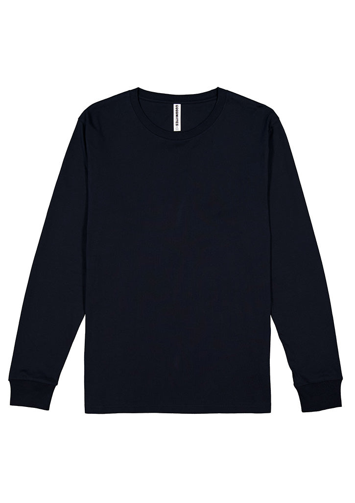 Basis Mens Long Sleeve Tee - Good Mates