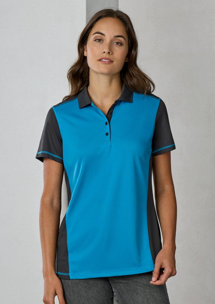 Womens Dart Short Sleeve Polo - Biz Collection