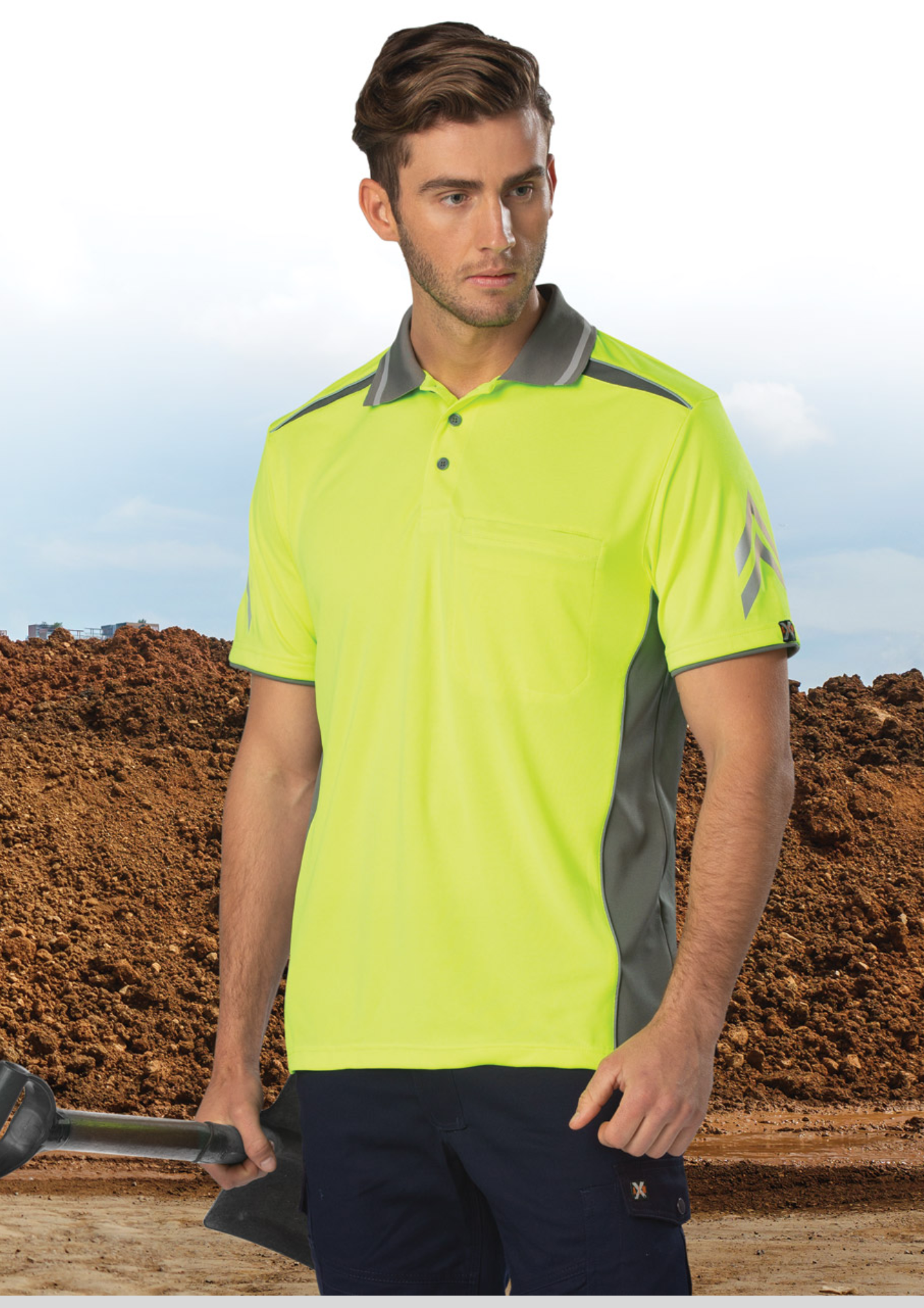 Hi-Vis Safety Polo - Unisex - All Industrial Wear