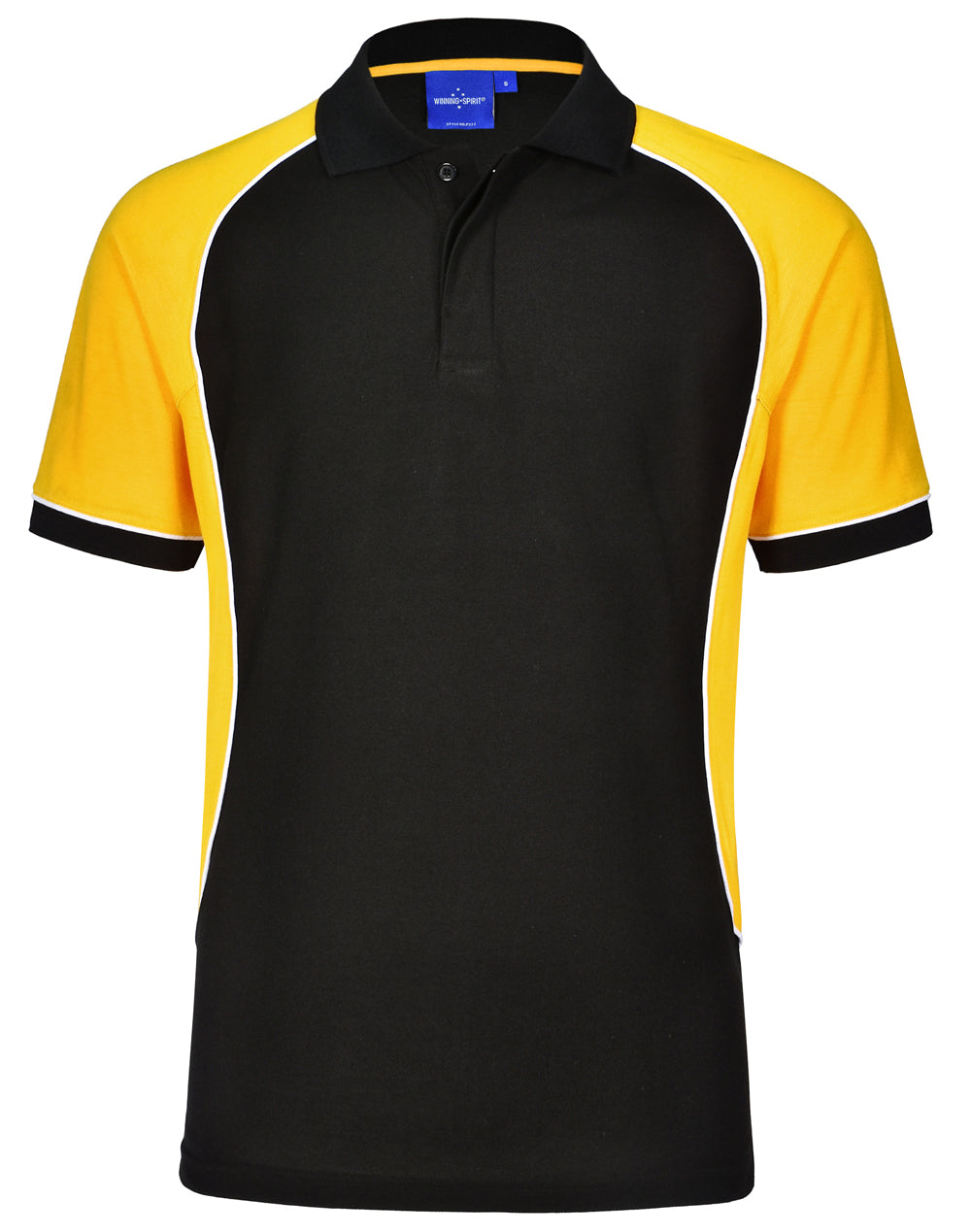 Kid's Arena TrueDry® Tri-Colour Polo - Winning Spirit