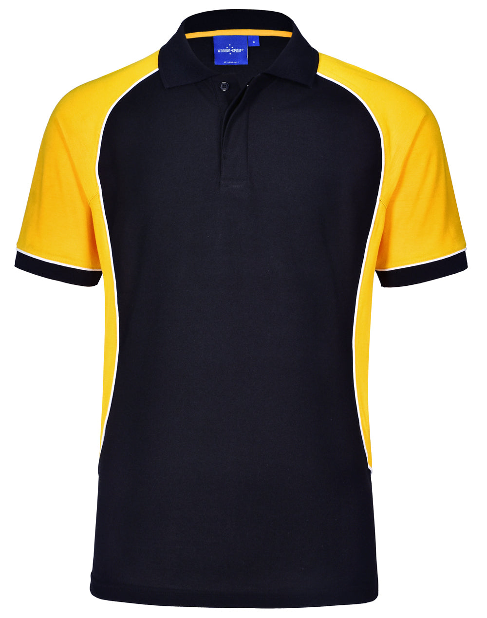 Kid's Arena TrueDry® Tri-Colour Polo - Winning Spirit