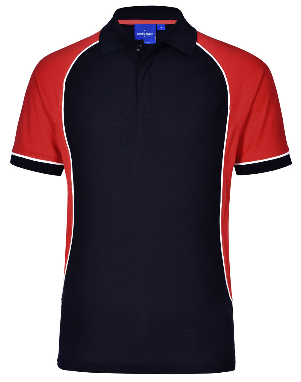 Kid's Arena TrueDry® Tri-Colour Polo - Winning Spirit