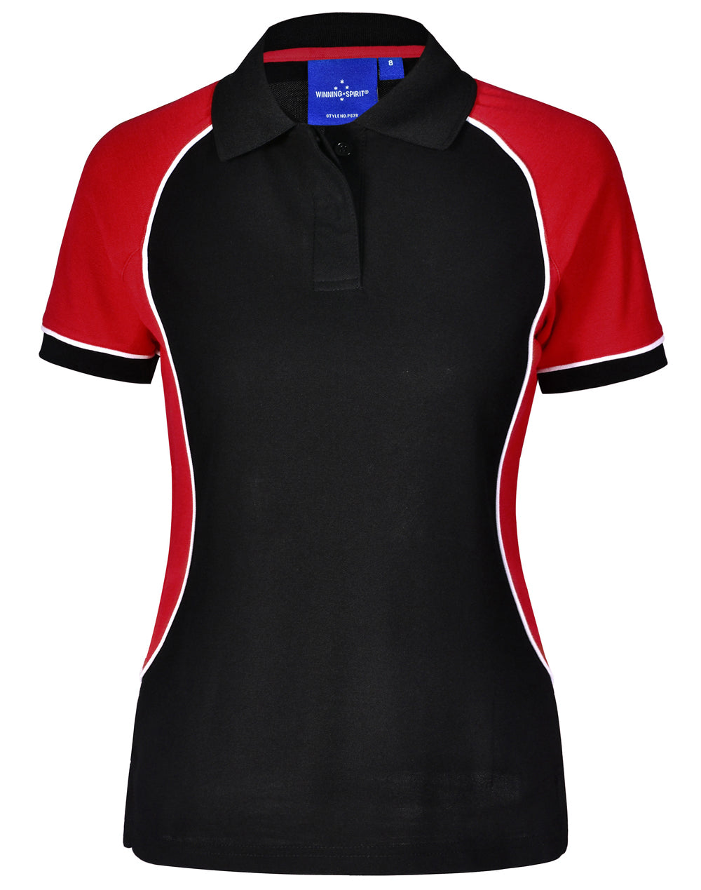 Women's Arena TrueDry® Tri-Colour Polo- Winning Spirit