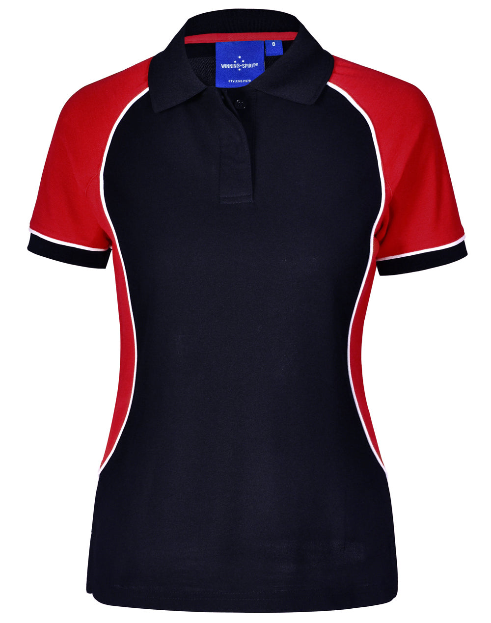 Women's Arena TrueDry® Tri-Colour Polo- Winning Spirit