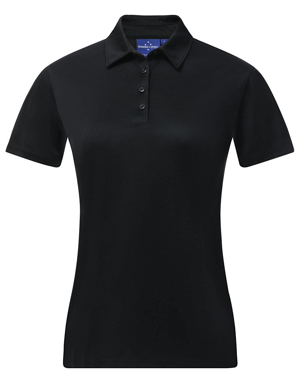 Women's Sustainable Jacquard Knit Polo - Winning Spirit