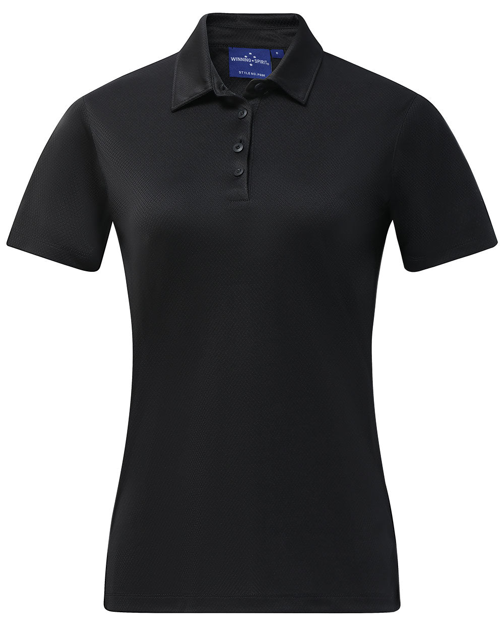 Women's Sustainable Jacquard Knit Polo - Winning Spirit