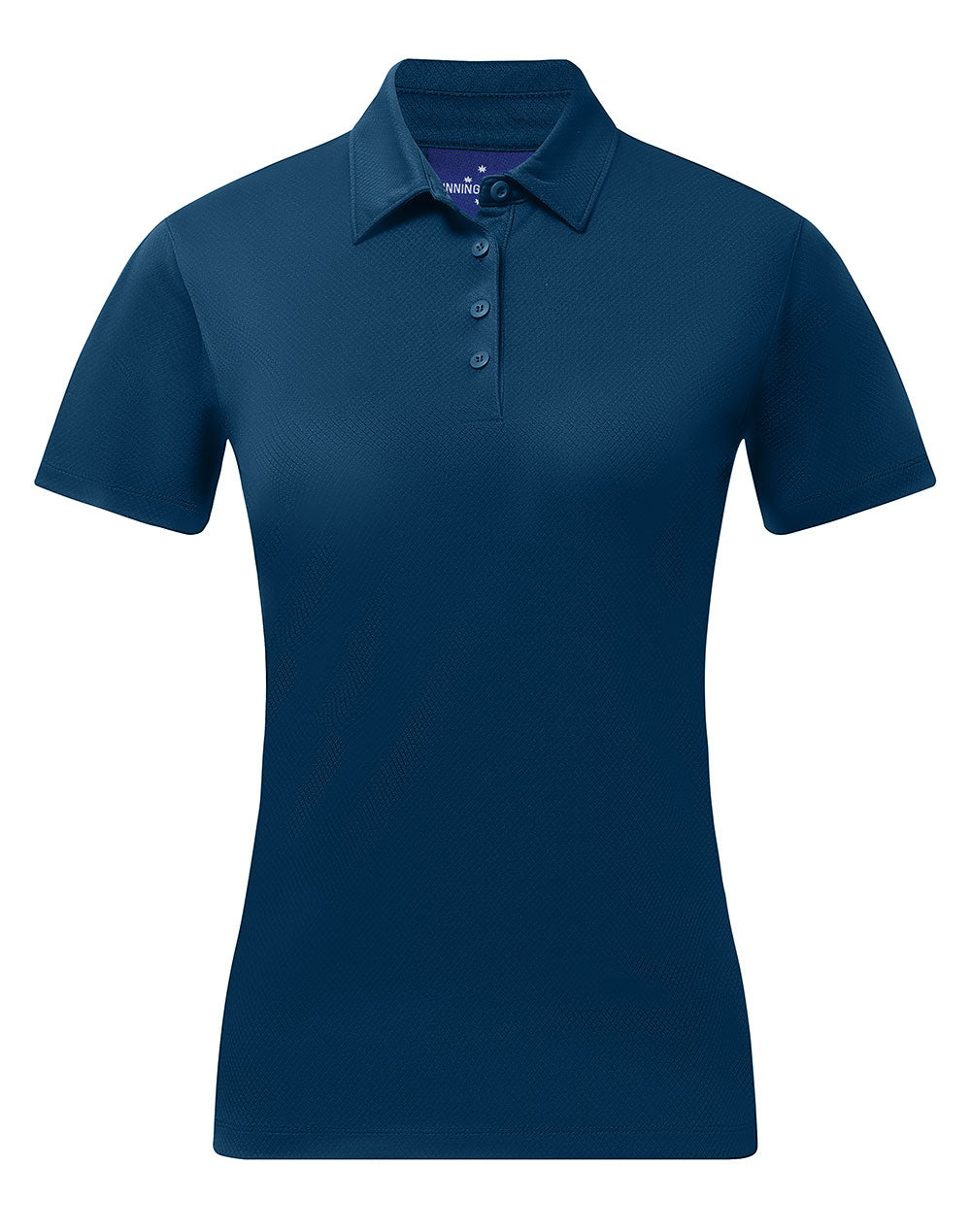 Women's Sustainable Jacquard Knit Polo - Winning Spirit