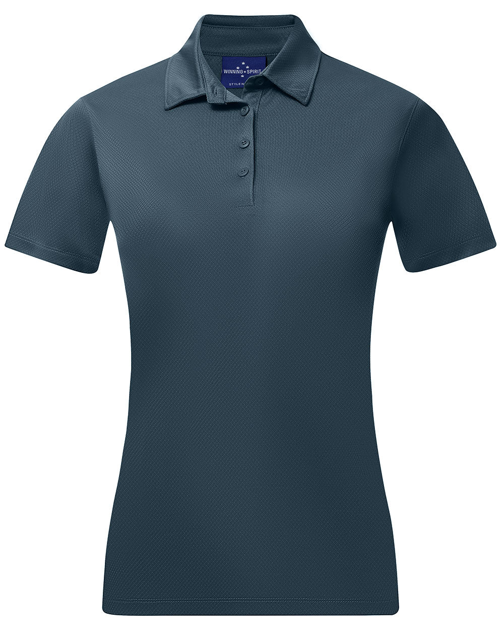 Women's Sustainable Jacquard Knit Polo - Winning Spirit