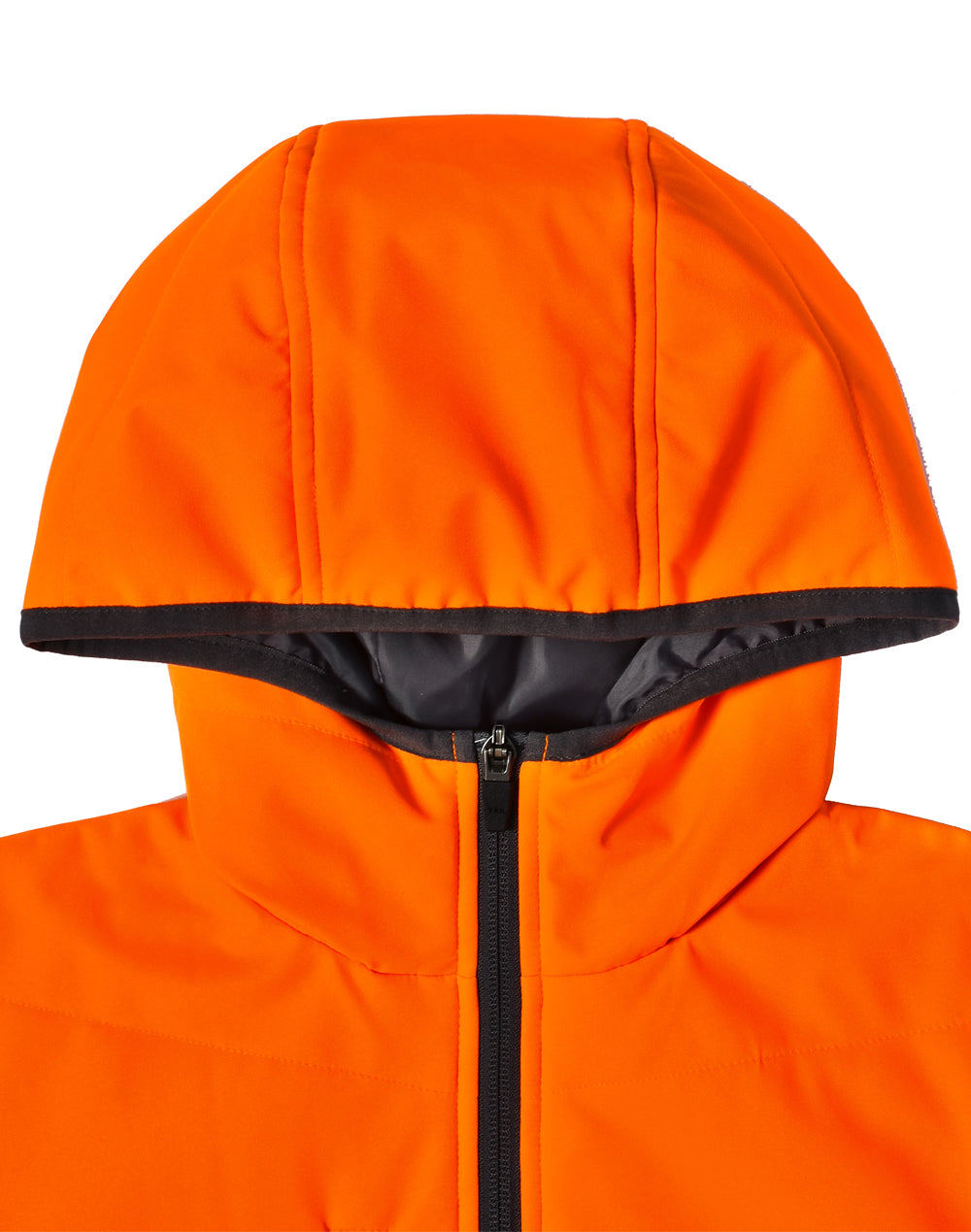 Hi Vis Modern Hooded Puffer Jacket - All Industrial Wear