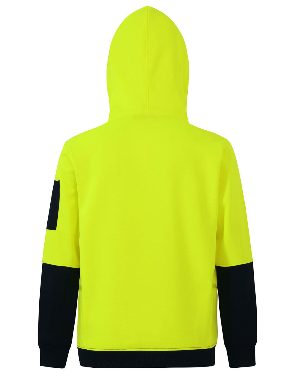 Hi-Vis Two Tone Water Resistant Fleece Hoodie - Unisex - All Industrial Wear