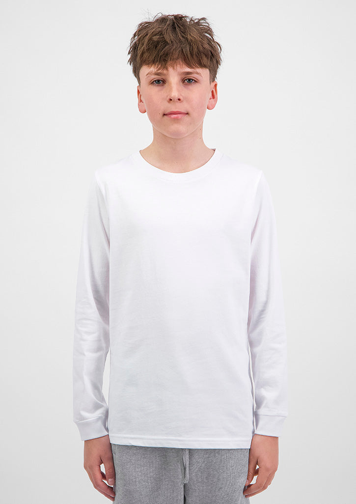 Basis Youth Long Sleeve Tee - Good Mates