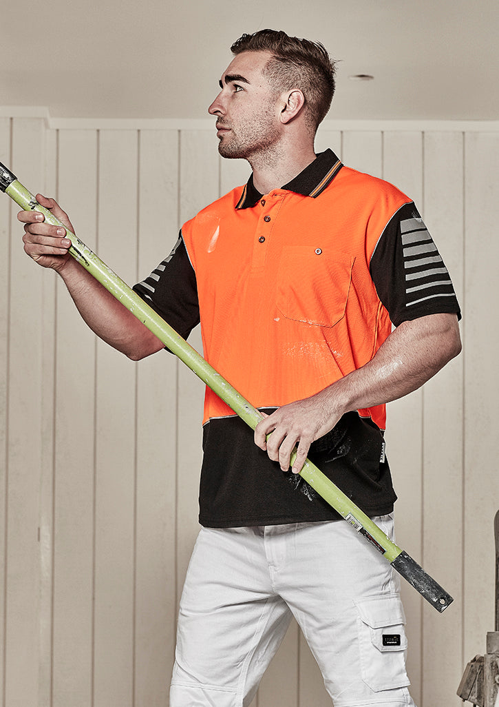 Men's Hi-Vis Zone Polo - SYZMIK