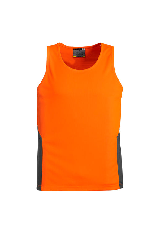 Unisex Hi-Vis Squad Singlet - SYZMIK