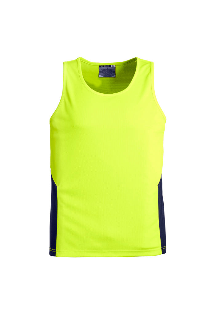 Unisex Hi-Vis Squad Singlet - SYZMIK