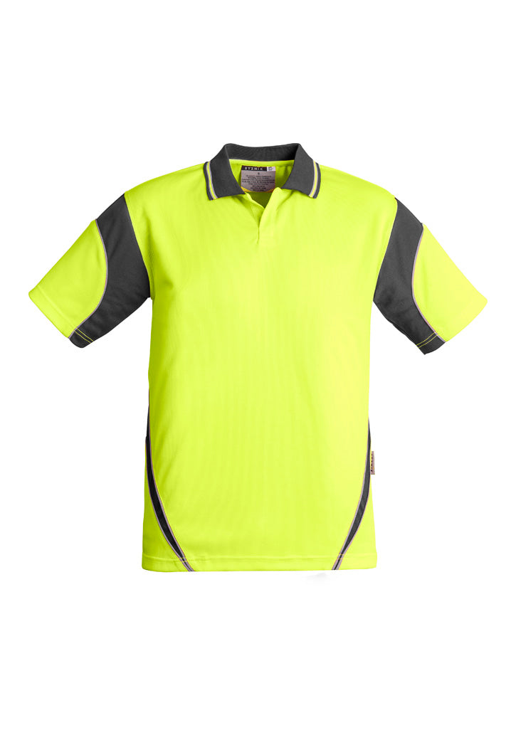 Men's Hi-Vis Aztec Polo - SYZMIK