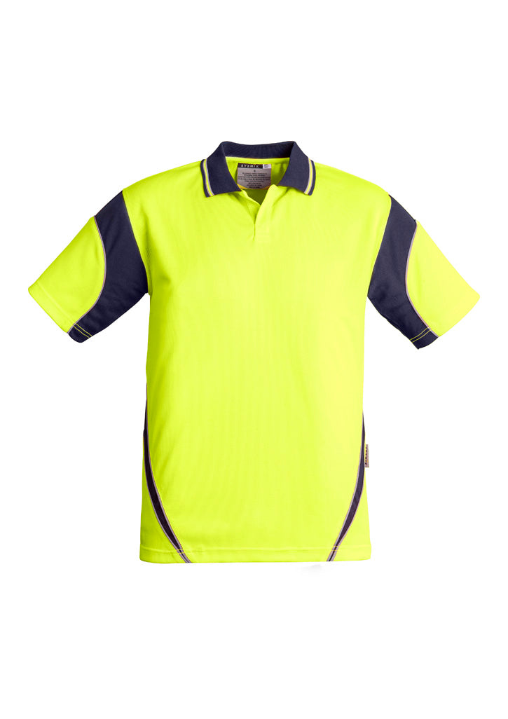 Men's Hi-Vis Aztec Polo - SYZMIK