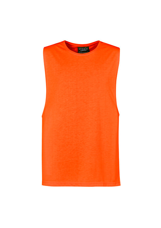 Men's Hi-Vis Sleeveless Tee - SYZMIK
