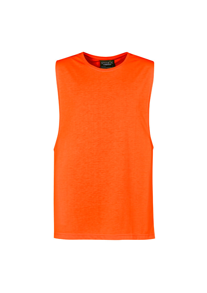 Men's Hi-Vis Sleeveless Tee - SYZMIK