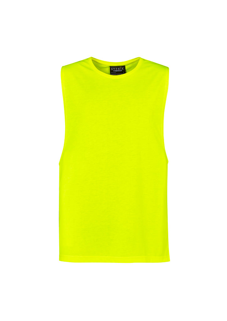 Men's Hi-Vis Sleeveless Tee - SYZMIK