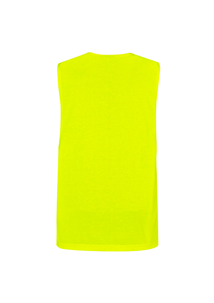 Men's Hi-Vis Sleeveless Tee - SYZMIK