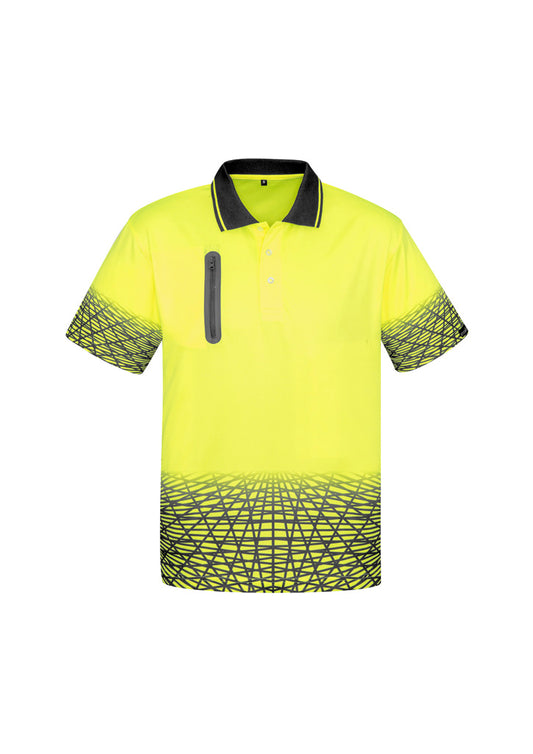 Men's Hi-Vis Tracks Polo - SYZMIK