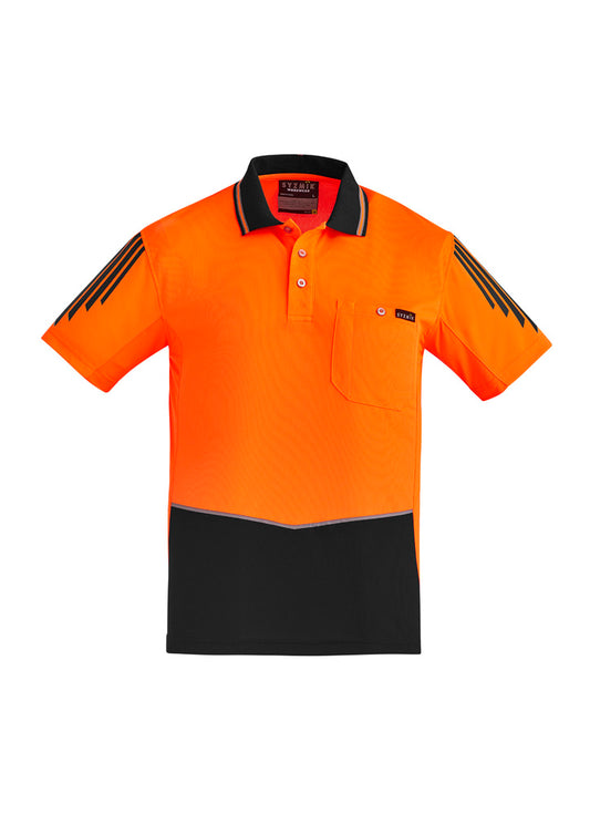 Men's Hi-Vis Flux Polo - SYZMIK