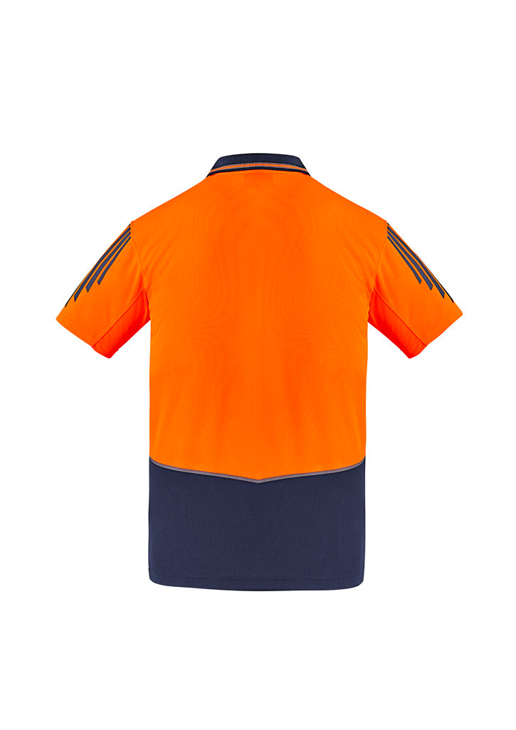 Men's Hi-Vis Flux Polo - SYZMIK