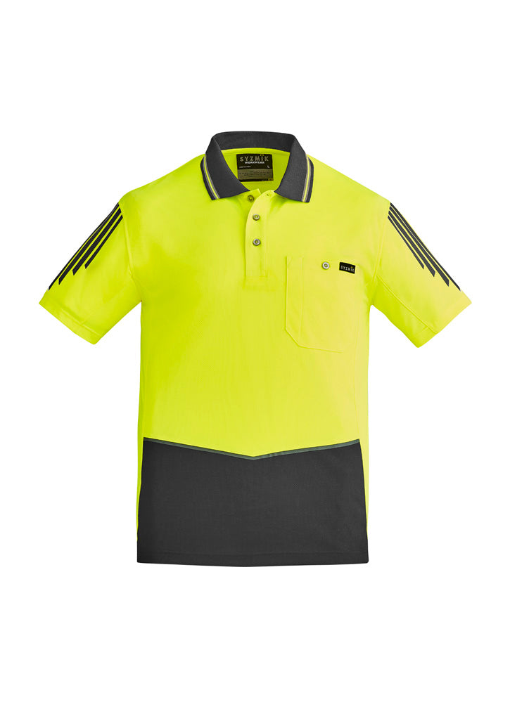 Men's Hi-Vis Flux Polo - SYZMIK