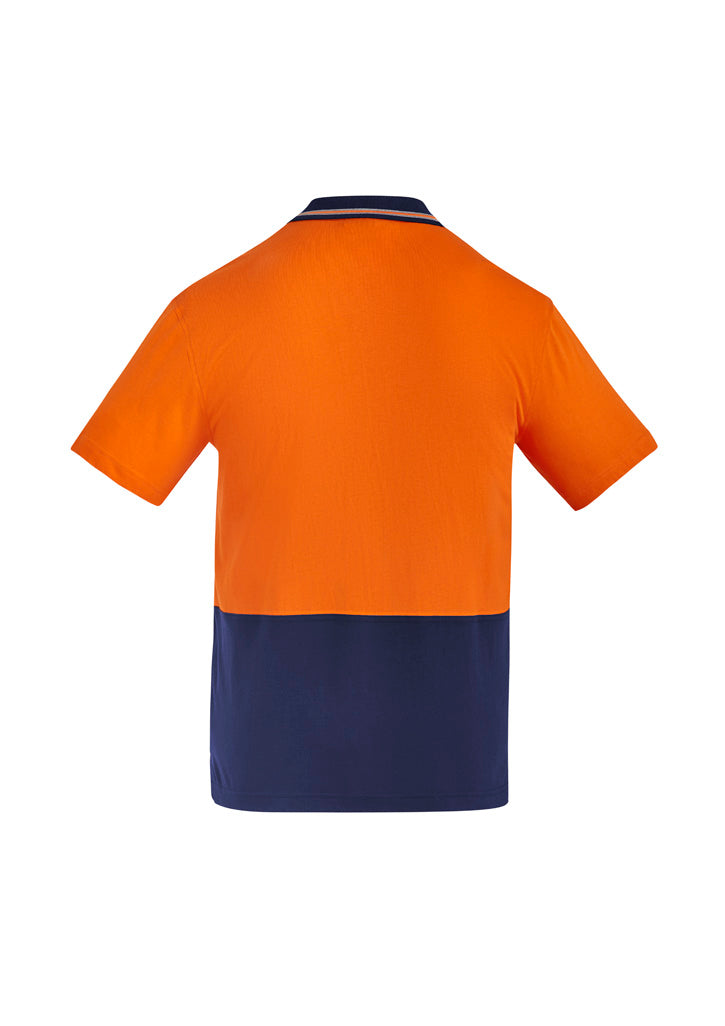 Men's Hi-Vis Cotton Polo - SYZMIK