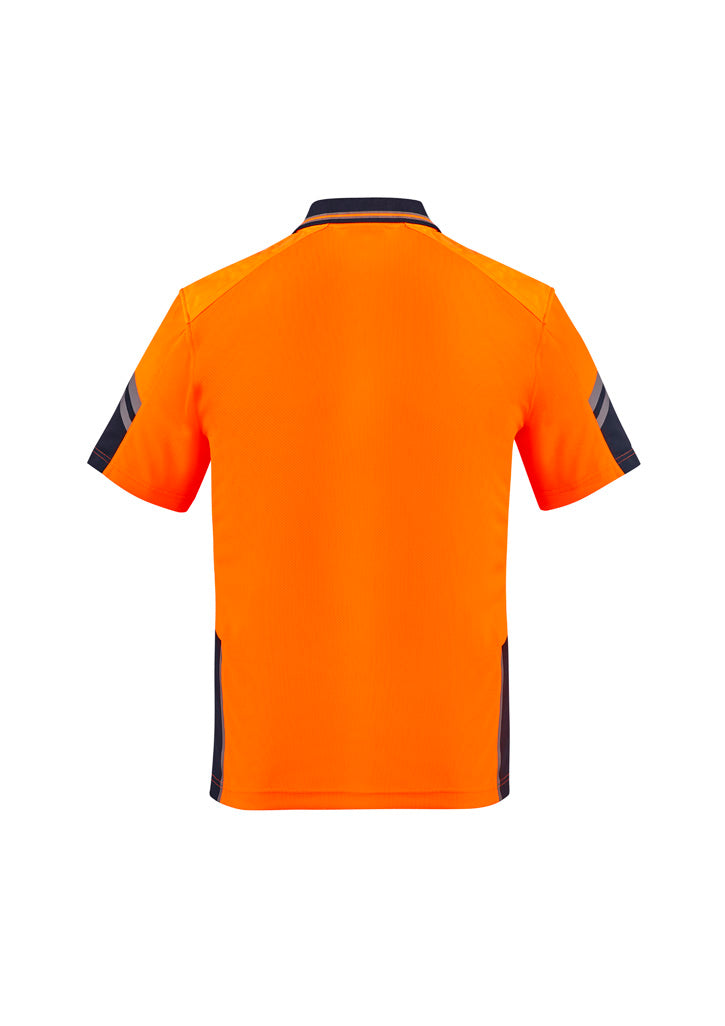 Men's Reinforced Hi-Vis Squad Polo - SYZMIK