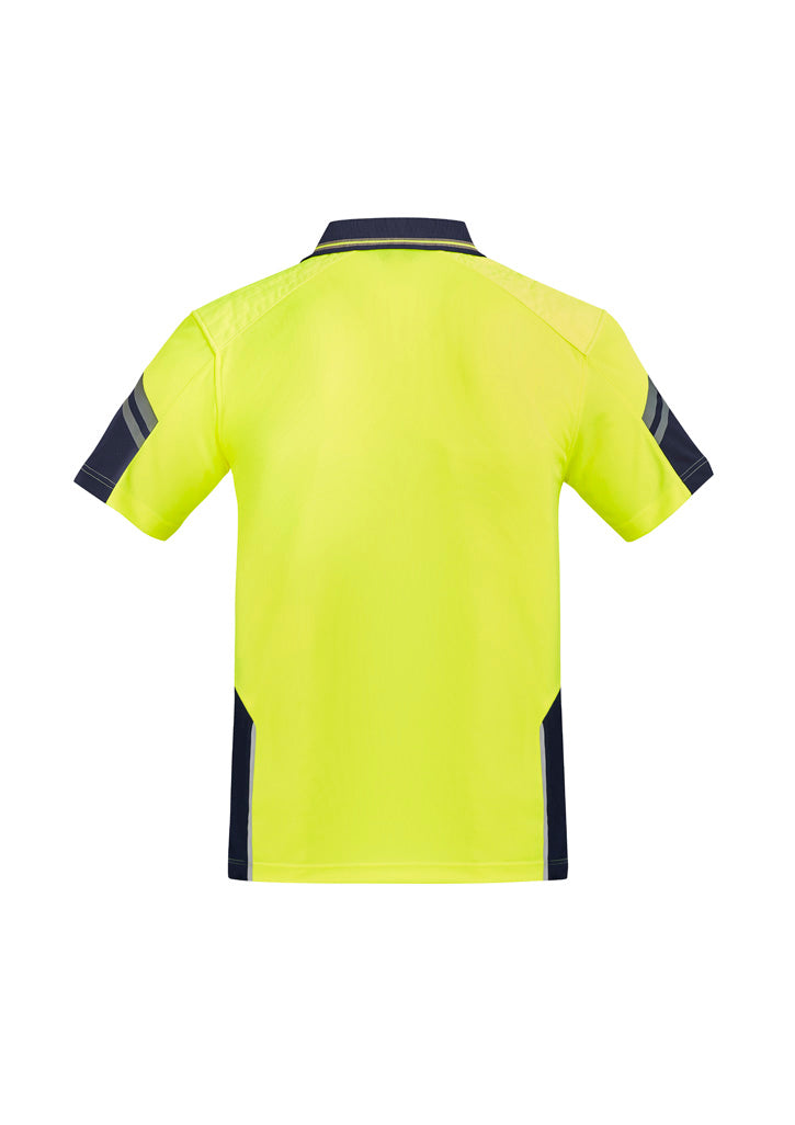 Men's Reinforced Hi-Vis Squad Polo - SYZMIK