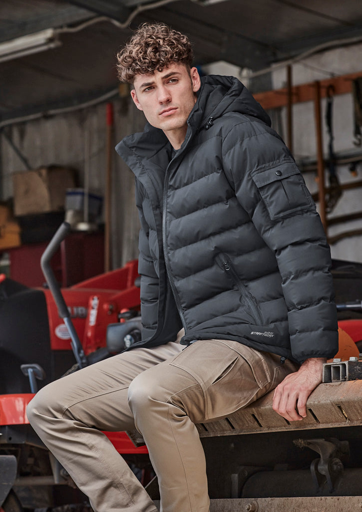 Unisex Streetworx Hooded Puffer Jacket - SYZMIK