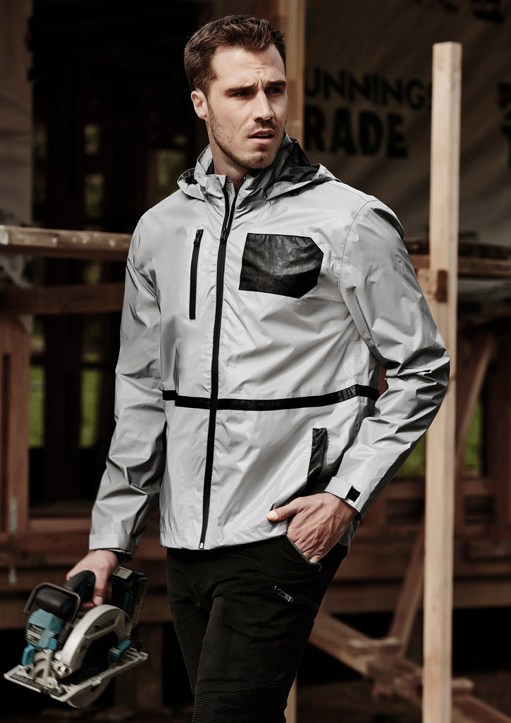 Unisex Streetworx Reflective Waterproof Jacket - SYZMIK