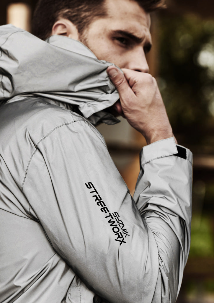 Unisex Streetworx Reflective Waterproof Jacket - SYZMIK