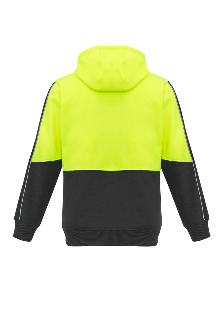 Unisex Hi Vis Full Zip Hoodie - SYZMIK