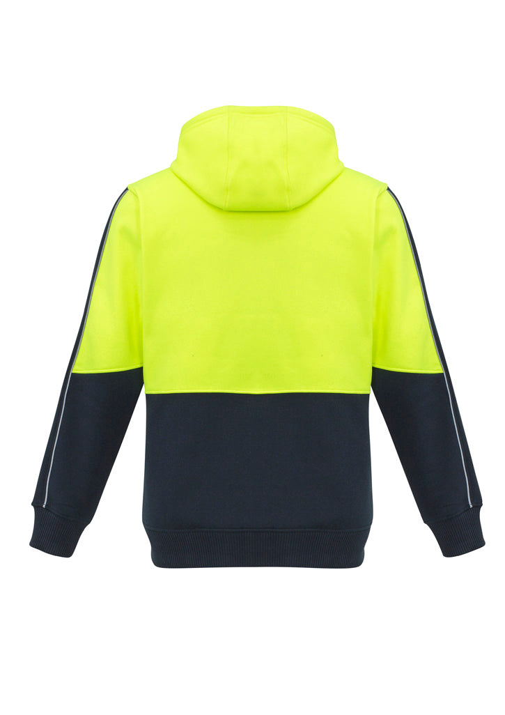 Unisex Hi Vis Full Zip Hoodie - SYZMIK