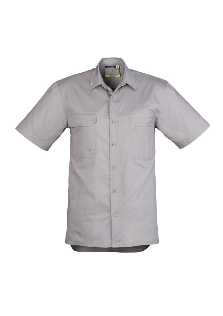 Mens Lightweight Tradie Short Sleeve Shirt - SYZMIK