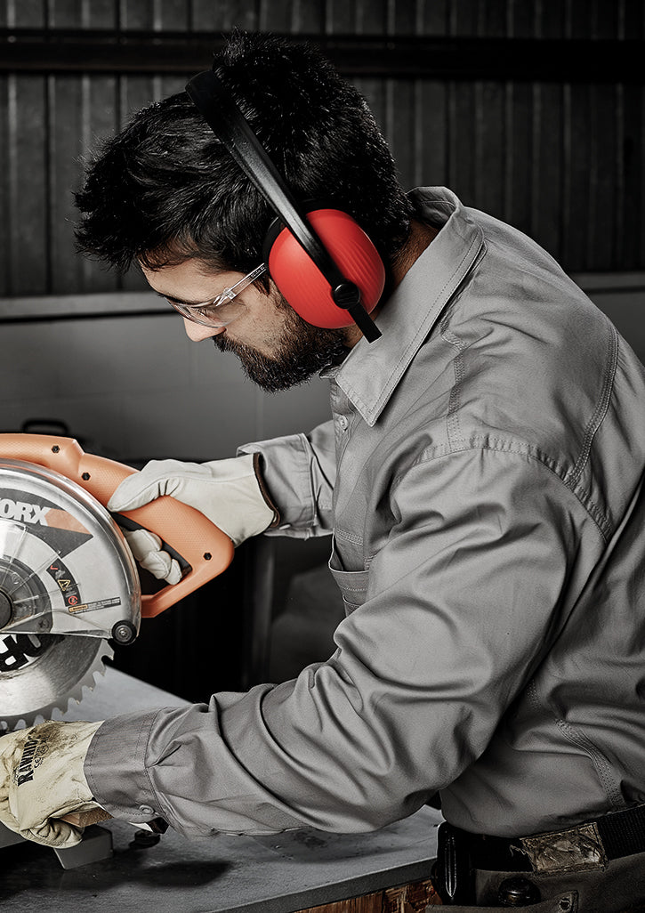 Lightweight Tradie Long Sleeve Shirt - SYZMIK