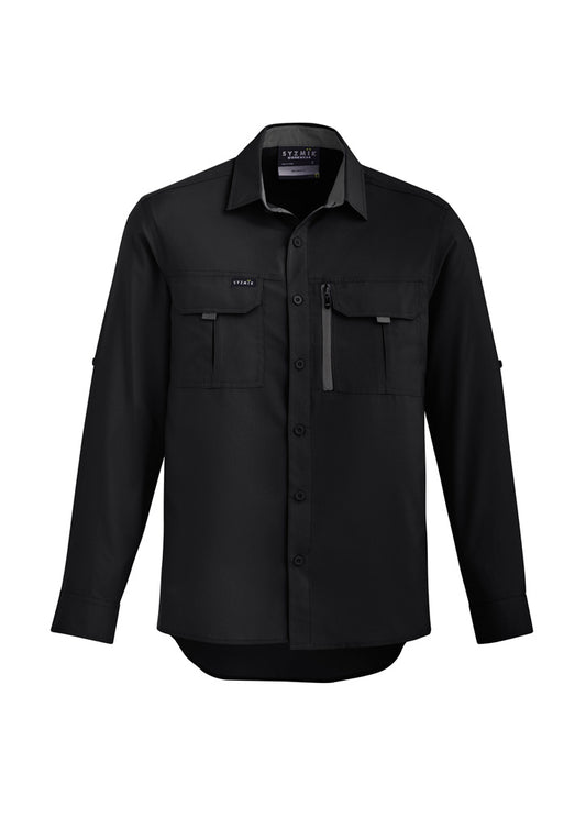 Men's Outdoor Long Sleeve Shirt - SYZMIK