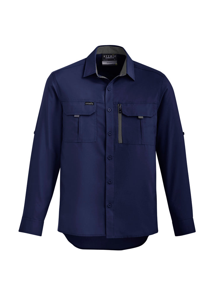 Men's Outdoor Long Sleeve Shirt - SYZMIK