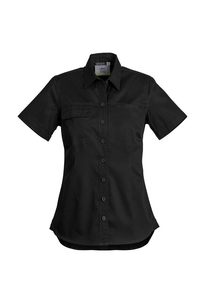 Womens Lightweight Tradie Short Sleeve Shirt - SYZMIK