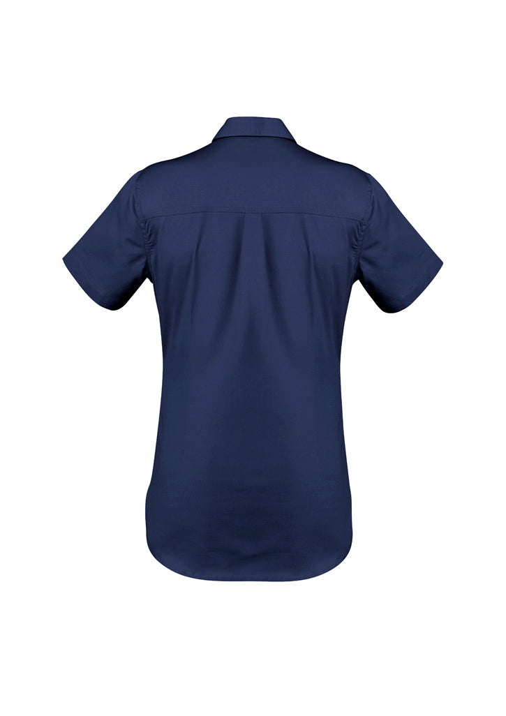 Womens Lightweight Tradie Short Sleeve Shirt - SYZMIK