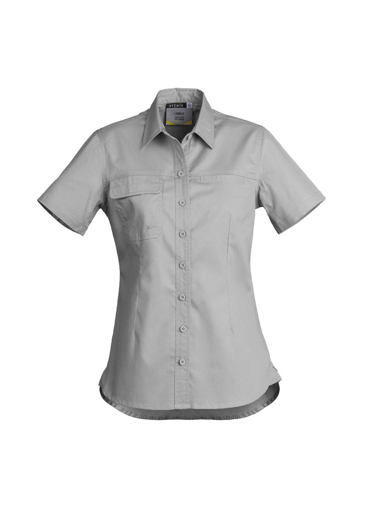 Womens Lightweight Tradie Short Sleeve Shirt - SYZMIK