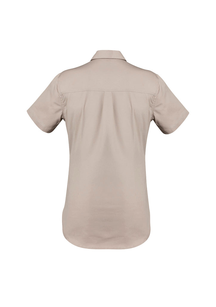 Womens Lightweight Tradie Short Sleeve Shirt - SYZMIK