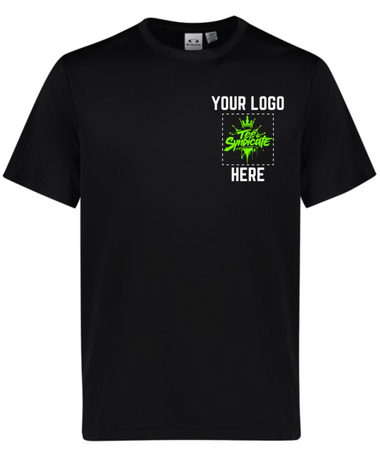 Mens Action Short Sleeve Tee - Biz Collection