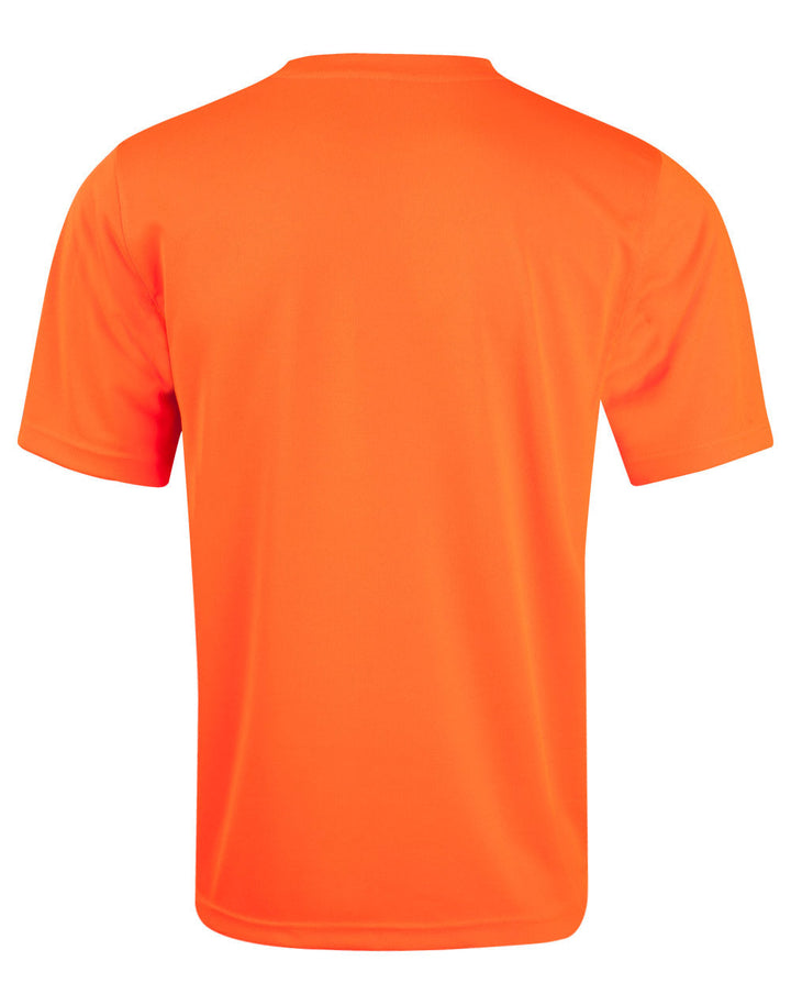 Hi-Vis Mini Waffle Safety Tee - Unisex - All Industrial Wear