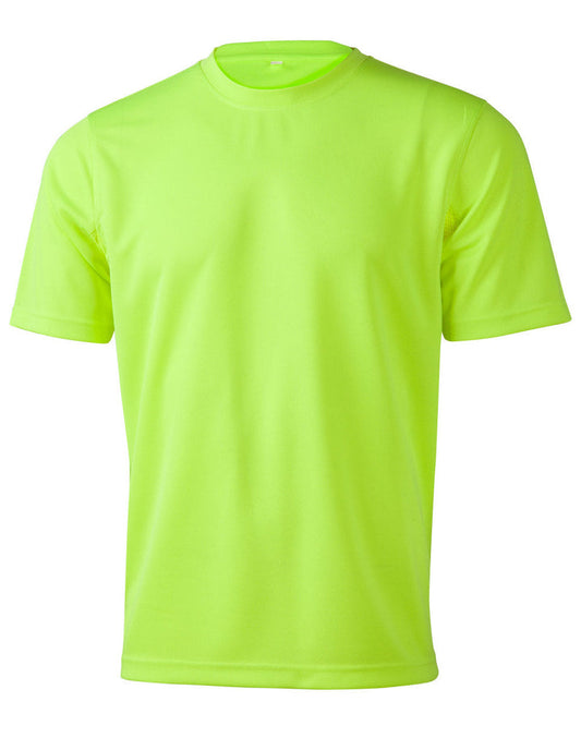 Hi-Vis Mini Waffle Safety Tee - Unisex - All Industrial Wear