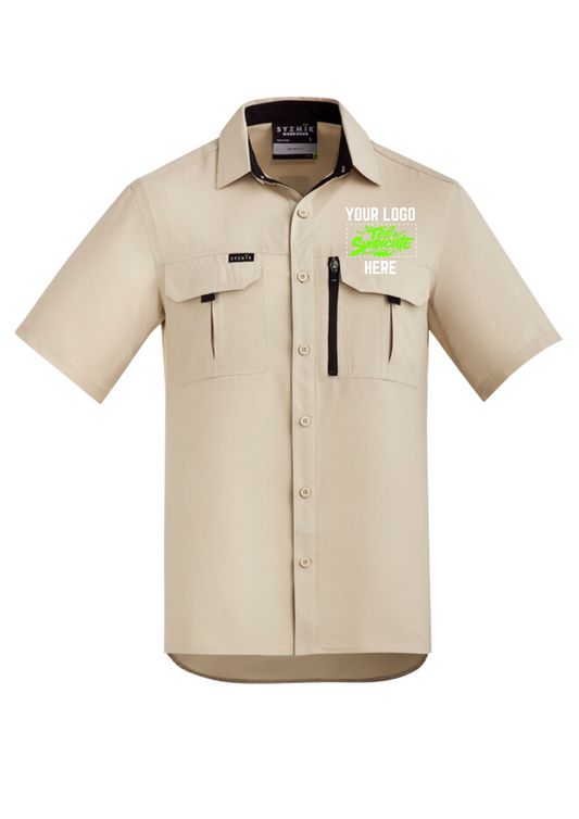 Men's Outdoor Short Sleeve Shirt - SYZMIK